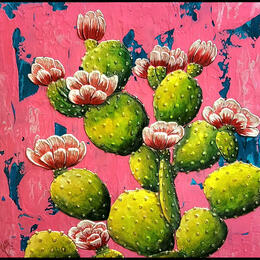 Gemälde Alma de Nopal von Geiry | Gemälde Materialismus