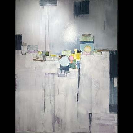 Pintura Douce Pluie por Lau Blou | Pintura