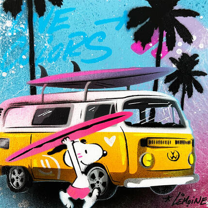 Painting Vite à l'eau  by Lemoine Mael | Painting Pop-art Acrylic, Graffiti Pop icons