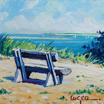 Painting LE BANC BAIE DE CANCHE by Euger | Painting