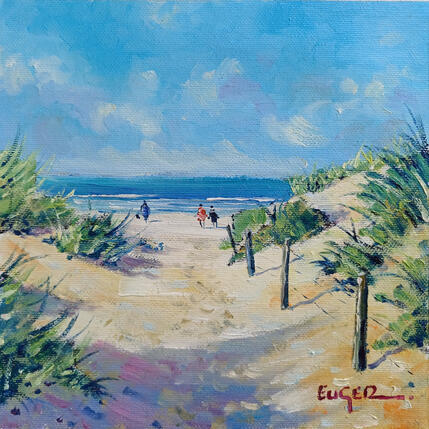 Pintura DUNES PRES DU TOUQUET por Euger | Pintura