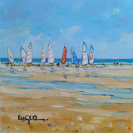 Pintura LES CHARS A VOILE por Euger | Pintura