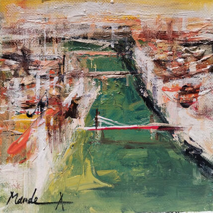 Pintura Lyon awakening por Mande | Pintura