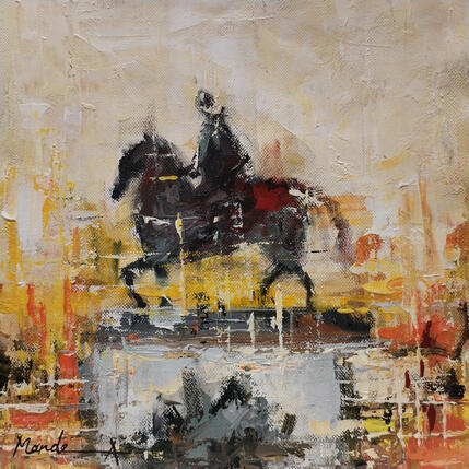 Painting Silent momentum by Mande | Painting