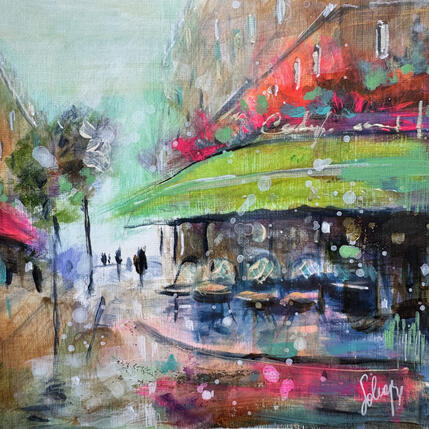 Pintura Café Progress por Solveiga | Pintura