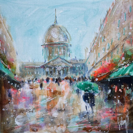 Pintura Summer in Paris  por Solveiga | Pintura