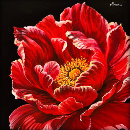 Painting Incendie by Moraru Vadim | Painting Realism Oil Landscapes, Life style