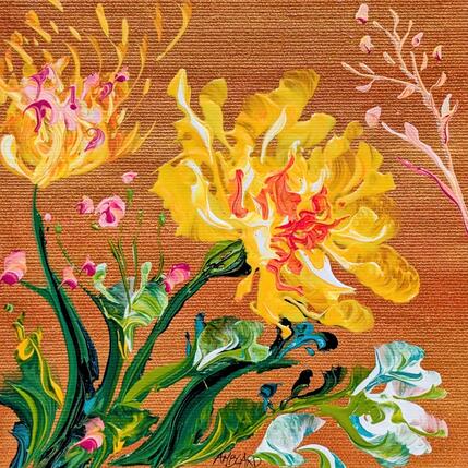 Painting Daffodil blooming  by Amblard Florence | Painting