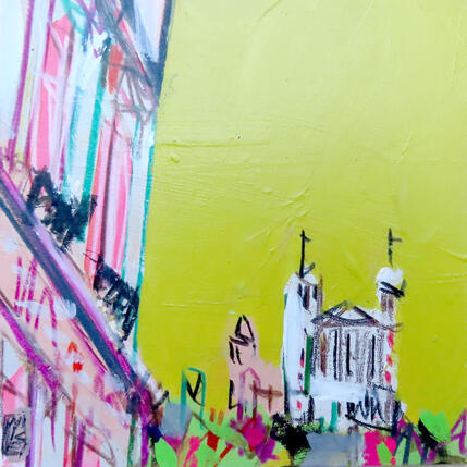 Pintura Jardins suspendus por Anicet Olivier | Pintura