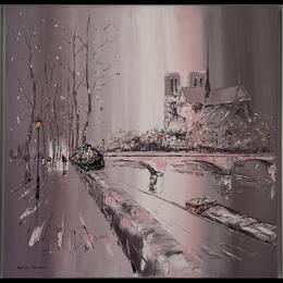 Painting Une part de bonheur by Rousseau Patrick | Painting