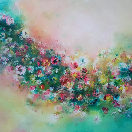 Painting Alégresse by Levesque Emmanuelle | Painting Oil