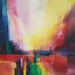 Peinture Intensité par Levesque Emmanuelle | Tableau Huile