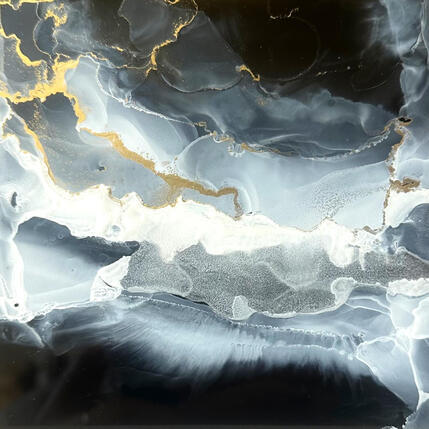 Painting Cloud Dancer 3126 by Depaire Silvia | Painting Abstract Acrylic