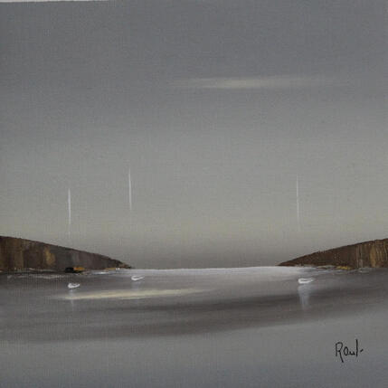 Gemälde Sérénité 90 von Roussel Marie-Ange et Fanny | Gemälde