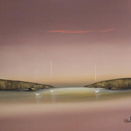 Peinture Douceur marine 90 par Roussel Marie-Ange et Fanny | Tableau