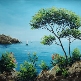 Painting Ressources du sud by Blandin Magali | Painting