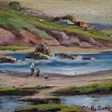 Gemälde Paisaje Marino von Cabello Ruiz Jose | Gemälde