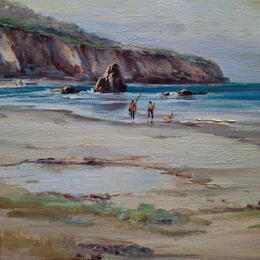 Peinture Play del Peñon par Cabello Ruiz Jose | Tableau