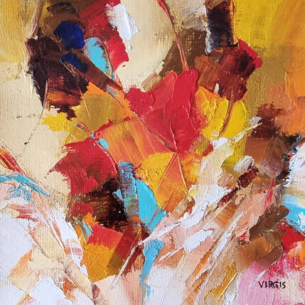 Painting Vacation by Virgis | Painting Abstract Oil Minimalist, Pop icons