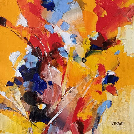 Painting Weekend by Virgis | Painting Abstract Oil Minimalist