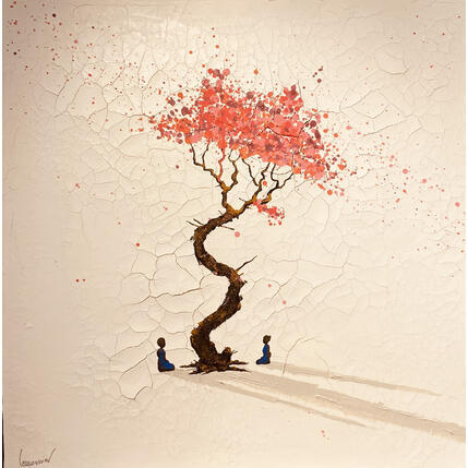 Peinture L'envolée par Lemonnier  | Tableau Matiérisme Acrylique, Zinc Paysages