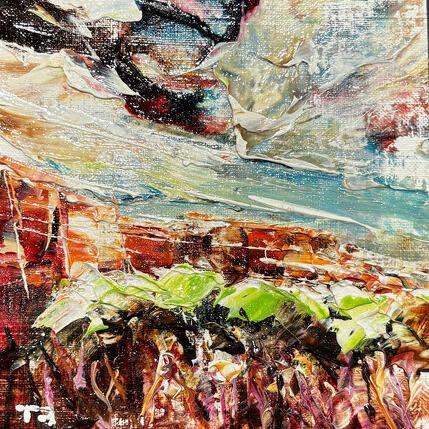 Painting Arizona wind by Reymond Pierre | Painting Figurative Oil