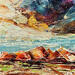 Painting Sedona Airport Mesa view by Reymond Pierre | Painting Figurative Oil