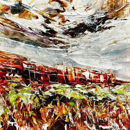 Painting Arizona wind by Reymond Pierre | Painting Figurative Oil Pop icons