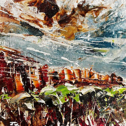 Painting Arizona wind by Reymond Pierre | Painting Figurative Oil Pop icons