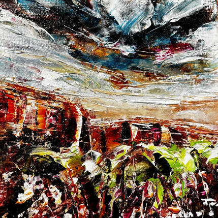 Painting Arizona wind by Reymond Pierre | Painting Figurative Oil Pop icons