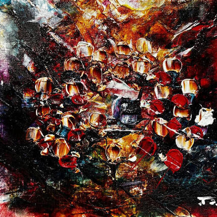 Painting Concerto  by Reymond Pierre | Painting Figurative Oil Pop icons