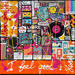 Peinture I feel good! par Costa Sophie | Tableau Pop-art Acrylique Collage Upcycling