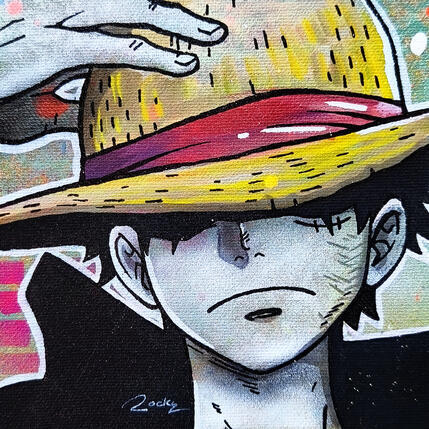 Pintura Legendary moment por Rocky Chaplin | Pintura Pop art Acrílico Iconos pop