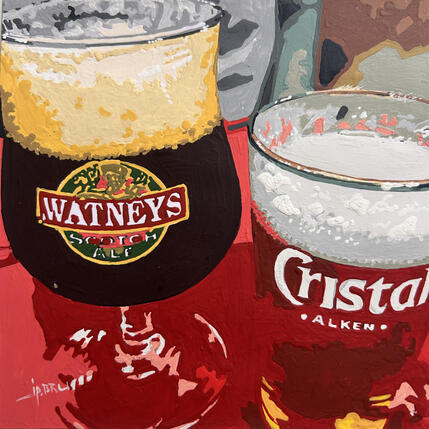 Painting Watneys & Cristal by JP BRU | Painting
