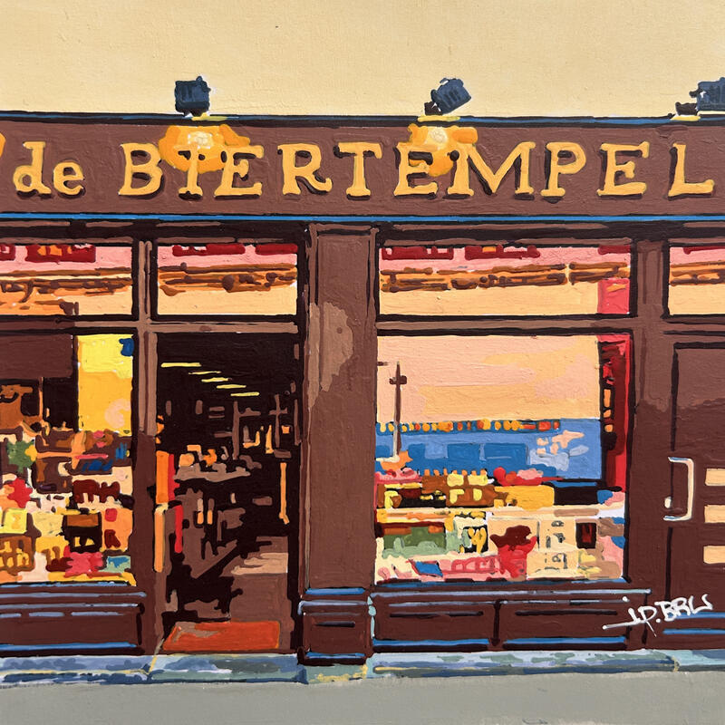 Painting Bieretempel by JP BRU | Painting