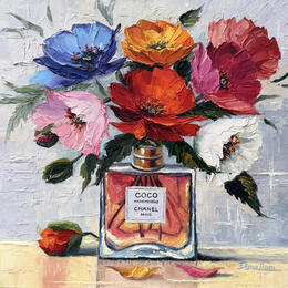 Painting Coco in Bloom by Pigni Diana | Painting