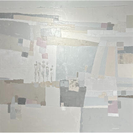 Painting Die Neue Welt by Ottenjann Andrea | Painting Abstract Acrylic