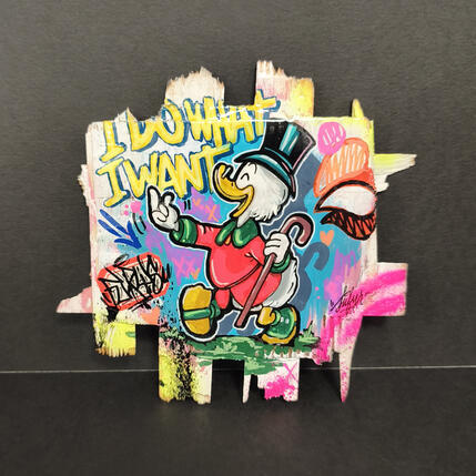 Peinture Picsou i do what i want par Sufyr | Tableau