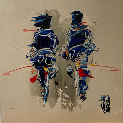 Pintura F3 Regard complice 10020-74-20260227-1 por Raffin Christian | Pintura Figurativo Aceite