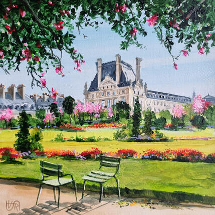 Peinture Joys of spring par Rasa | Tableau