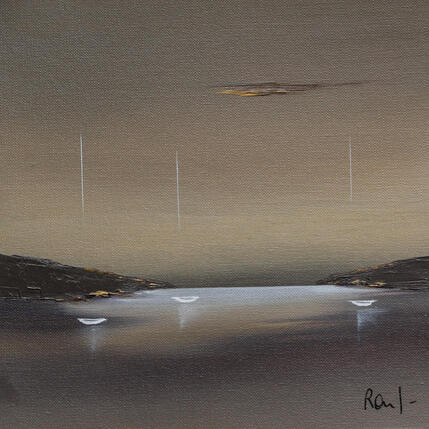 Painting Plénitude 89 by Roussel Marie-Ange et Fanny | Painting