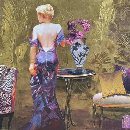 Peinture Anatomie d’une chute par Romanelli Karine | Tableau