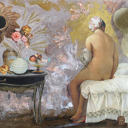 Gemälde Ta pudeur  von Romanelli Karine | Gemälde