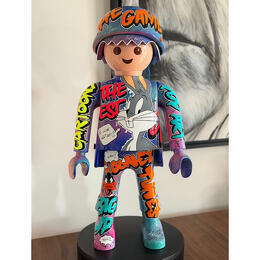 Sculpture THE BIG GAME by Anto | Sculpture Pop-art Graffiti, Posca Pop icons
