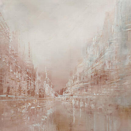 Painting Apparition by Levesque Emmanuelle | Painting  Oil