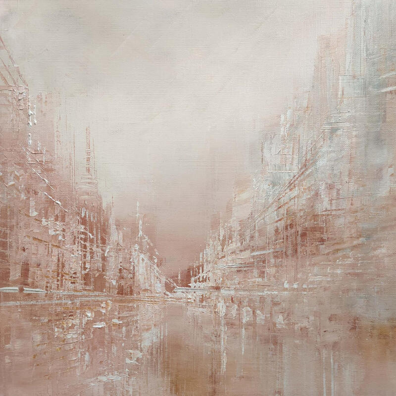 Painting Apparition by Levesque Emmanuelle | Painting Oil