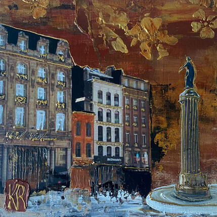 Gemälde La tombée du jour  von Romanelli Karine | Gemälde