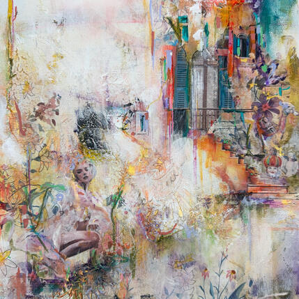 Painting Il suffit d'un regard by Bergeron Marie-Josée | Painting