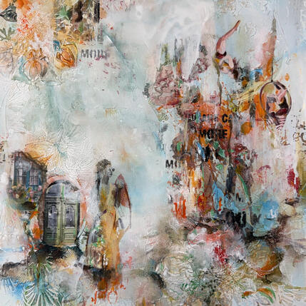 Painting Believe in moore by Bergeron Marie-Josée | Painting