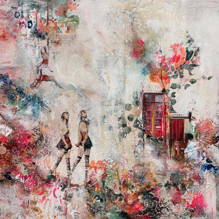 Painting L'équilibre des paires by Bergeron Marie-Josée | Painting